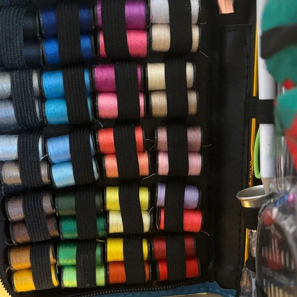 Compact Blue Sewing Kit - Picture 3 of 4